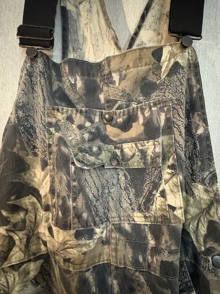 Mono de Colección Jerzees Exterior Talla 42 Carga Baberos Roble Mossy Roble Roble Roble Camuflaje Caza Foto 2 de 4