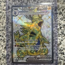 Tyranitar ex 211/197 Tera Full Art Obsidian Flames Pokemon Card NM on eBay