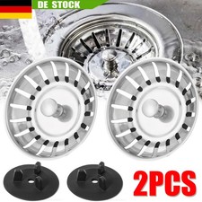 Für TEKA IKEA FRANKE Ersatz Küchenspüle Siebkörbchen Siebkorb Ablaufstopfen 80mm