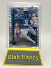 2025 Topps Chrome Football Pulsar Refractor Rico Dowdle #43