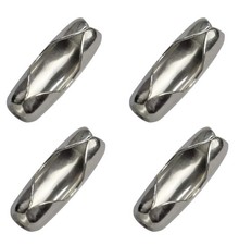 200pcs Ball Chain Connector Clasps Fits for 2.4mm Beaded Chain, Perfect Jewel...