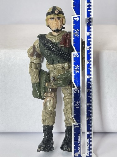 Lanard Commando Force 3 Man Recon Gunner O'Grady Action Corps Elite Figure - Picture 10 of 10