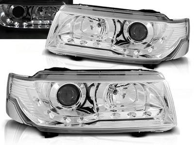 Headlights for VW Passat B4 1993 1994 1995 1996 1997 VR-1675 Daylight Chrome