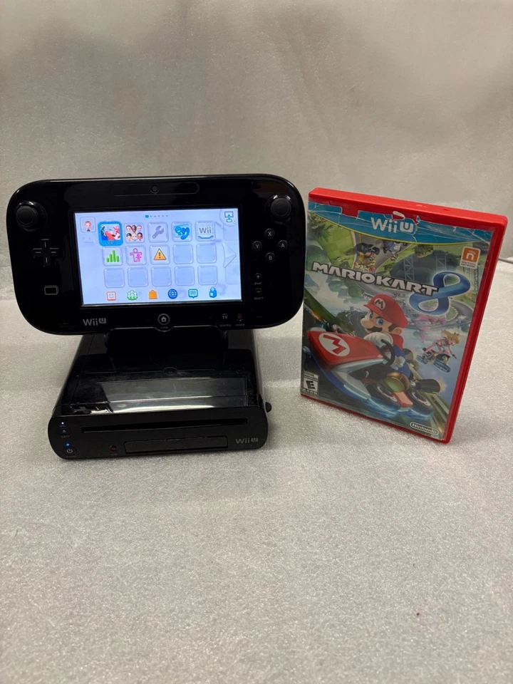 Nintendo Wii U 32GB Console Delux Set Complete In Box W/ Games, Tested - Image 4 of 4