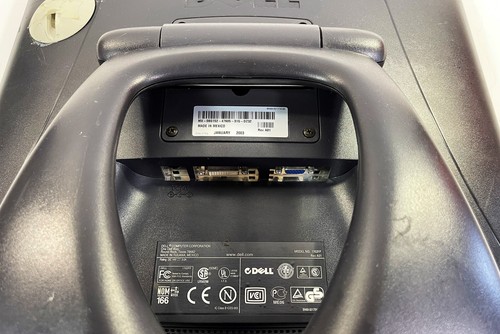 Retro Dell UltraSharp 1702FP 17" 1280x1024 5:4 DVI Vintage LCD Monitor & Adapter - Picture 5 of 6