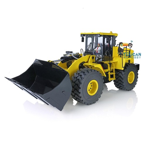 US Stock 1/14 Scale Ready to run Loader WA470 RC Hydraulic Truck Lights Sounds - Picture 4 of 6