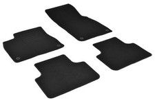 Passgenaue schwarze Textilmatten geeignet für Audi Q8 ab 2019