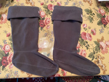 Hunter Tall Charcoal Grey Fleece Boot Liners M/L
