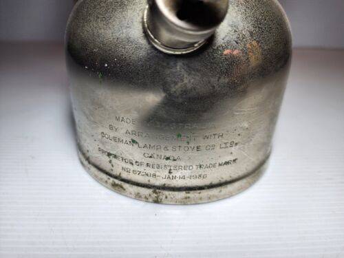 OLD VINTAGE COLEMAN MODEL No 248 SCOUT KEROSENE PRESSURE LANTERN LAMP LIGHT - Picture 4 of 19