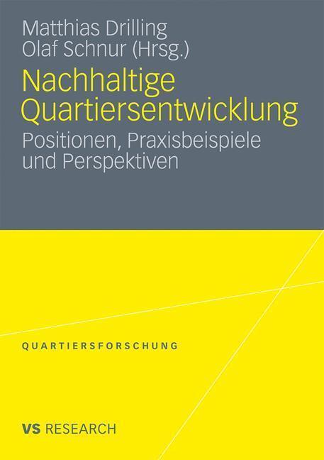 Thumbnail - Nachhaltige Quartiersentwicklung | Buch | 9783531183565