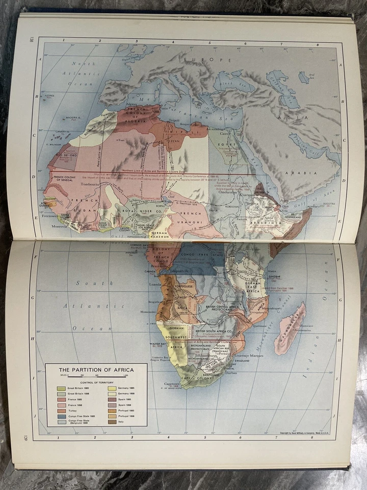 Rand McNally Atlas Of World History Edited R.R.Palmer, Hardcover. Coffee Table - Image 4 of 4