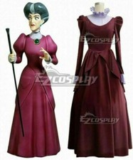 NEW Disney Cinderella Lady Tremaine Wicked Stepmother Cosplay Costume