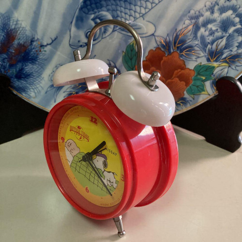 昭和レトロ SNOOPY 電子ミニアラーム Showa Retro Snoopy Alarm Clock Red brand new limited From JAPAN | eBay