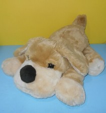Cute Soft 20" FAO SCHWARZ Medium Tan Puppy Dog Patrick Plush Stuffed Animal Toy