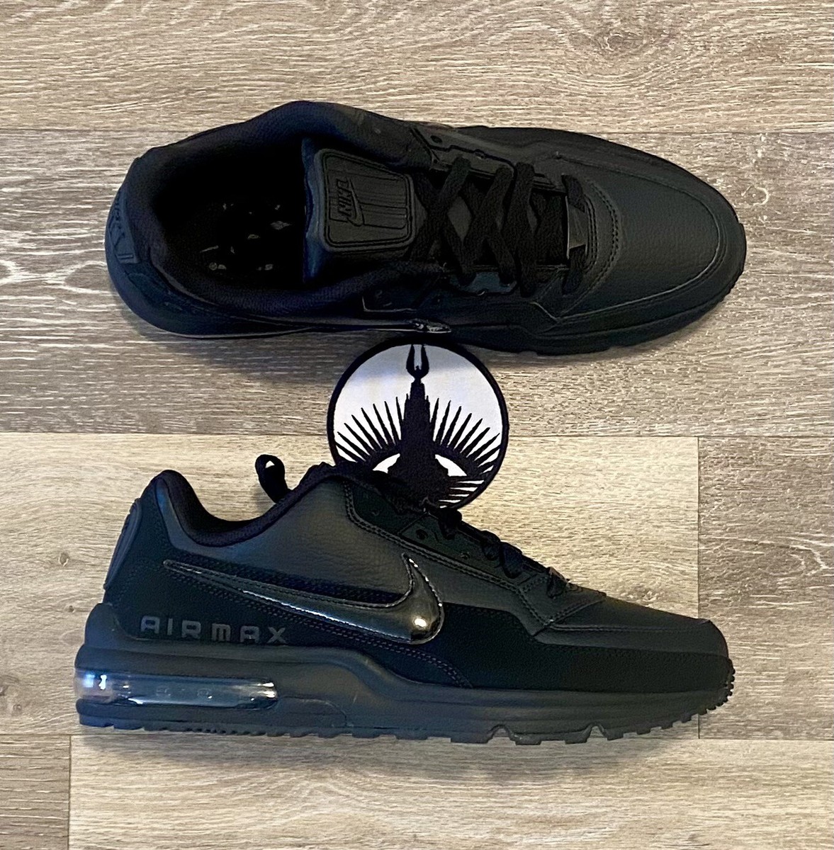 Nike Air Max LTD 3 'Triple Black' Running Shoes 687977-020 Men's