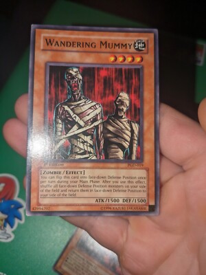 Yu-Gi-Oh! TCG Wandering Mummy Pharaonic Guardian PGD-019 1st Edition Rare