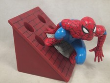 2008 Marvel Spider-Man Figure Toothbrush Holder Brand New