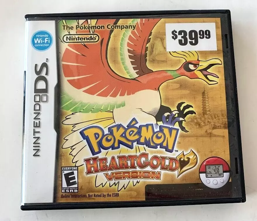 Pokémon HeartGold Version, Nintendo DS, Games