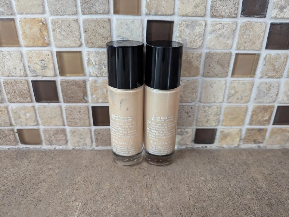 LOT OF 2 AVON NIB FAIR LIGHT FMG MATCH AIR BRUSH RETOUCH TINTED PRIMER - Image 3 of 3