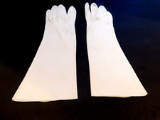 GRANDOE LADIES WHITE COTTON DRESS GLOVES SIZE 6.5