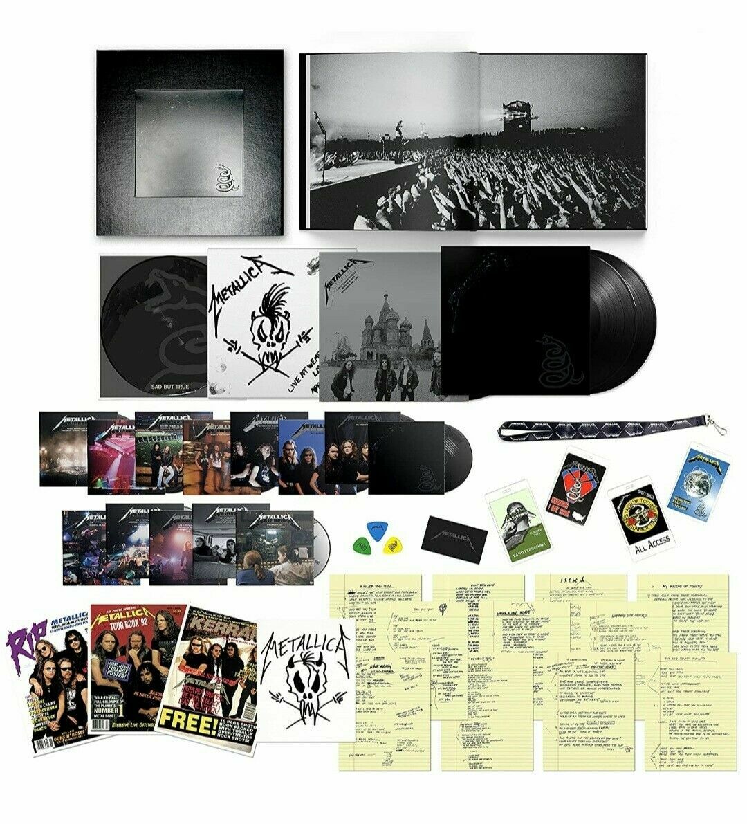 Metallica - Black Album (Remastered) - Deluxe Box Set [6LP/14CD