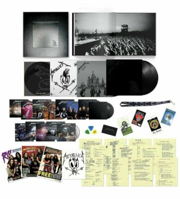 The Black Album by Metallica (Vinyl, oct-2021) Deluxe Box Set for
