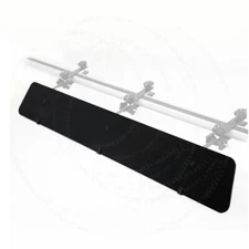 Wind Fairing Cross Bars Noise Reducer Roof Top Rack Air Deflector with Mount Kit