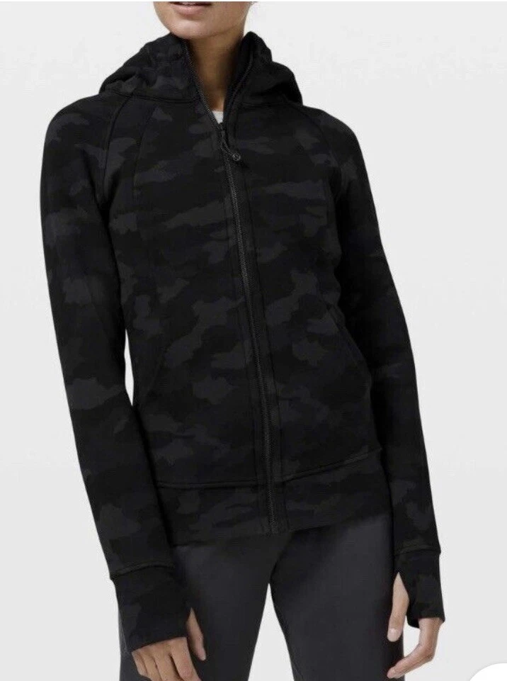 Lululemon Scuba Hoodie *Light Cotton Fleece Heritage 365 Camo Deep Coal Multi 4