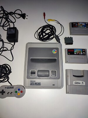 Super Nintendo SNES Spielekonsole Sammlerstück 