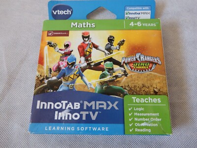 Vtech 275003 Inno Tab Power Rangers Mathe 4-6 Jahre InnoTab