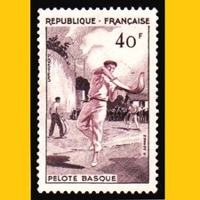 TIMBRE POSTE FRANCE 1956 - CHISTERA - N° 1073 NEUF **