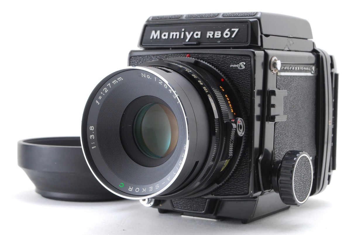 MINT w/Hood] Mamiya RB67 Pro S Sekor C 127mm f3.8 Lens 120