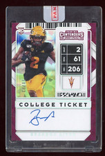 Brandon Aiyuk 2020 Contenders Draft Auto College Ticket #2 Serial #d 18/23