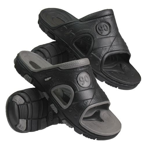 NEW MENS LIGHTWEIGHT SLIDERS SUMMER POOL BEACH FLIP FLOPS SHOWER SHOES