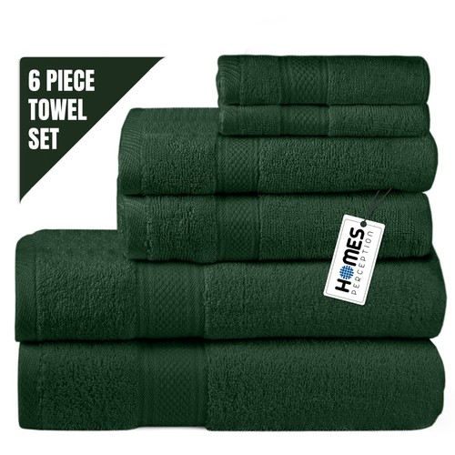 Homes Perception 6er Pack Badetücher Set (2 Bade-, 2 Hand- & 2 Gesichtstücher) - Bild 39 von 80