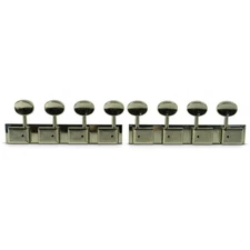 Kluson 4+4 Deluxe Tuning Machines For Lap Steel Guitar Nickel KDLS-4-N