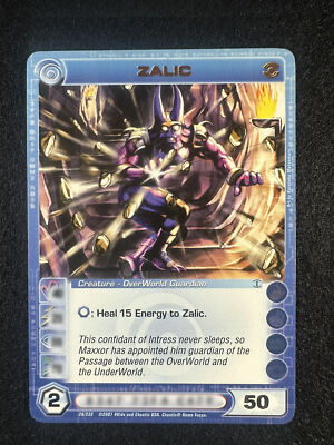 Chaotic TCG Max E 50 Zalic 28/232 DOP 1st Ed Copper Letters Rare