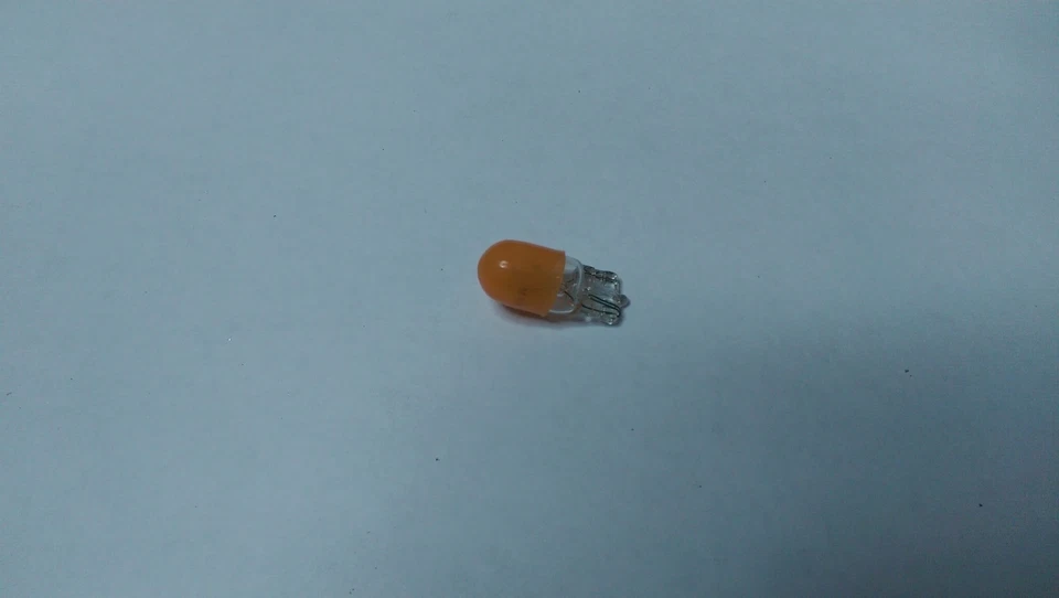 (10 unidades) NARANJA 10mm T10 168 192 bombilla color tapas cubiertas Toyota Honda Importación Foto 2 de 3