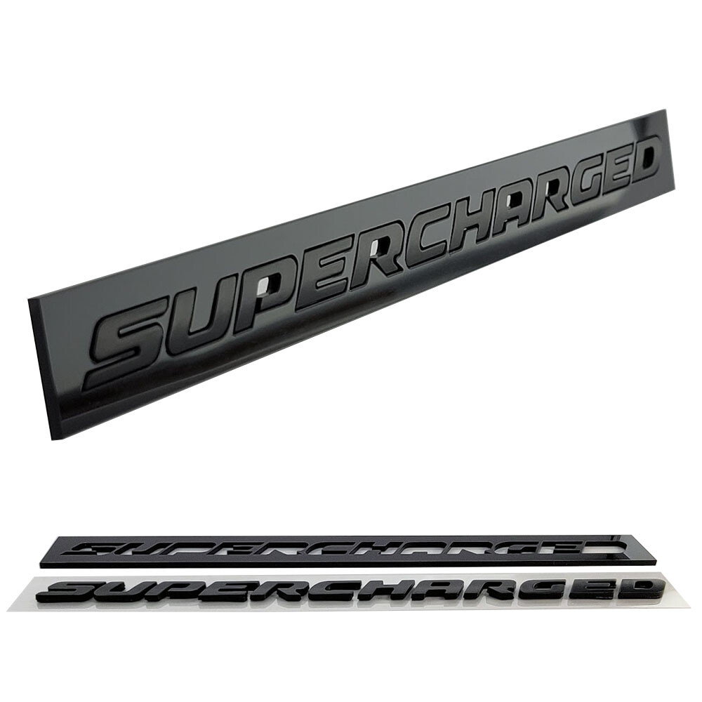 For Dodge Hellcat OEM Supercharged Emblem SRT Challenger Charger ...