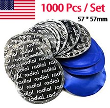 1000 Pieces Radial Repair Round Tire Patch Me...