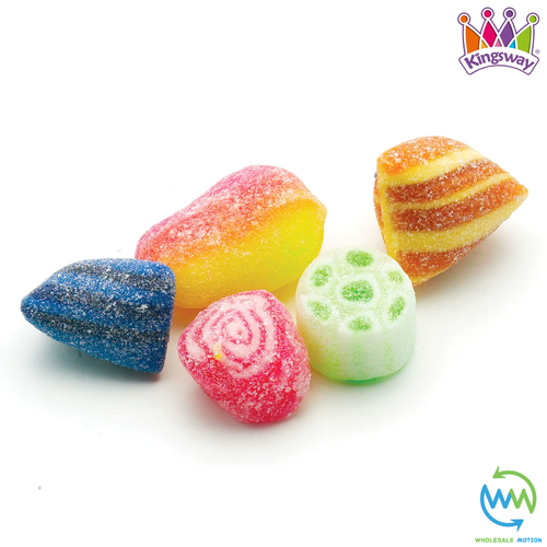Kingsway YORKSHIRE MIX Rock SWEETS Harboiled Candy FRUITY Treats PICK N MIX UK - Picture 2 of 4