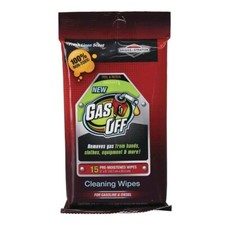 Briggs & Stratton Gas Off Cleaning Wipes - 15 Wipes MADE IN USA