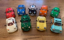 Lot of 9 Chevron Cars #1, 3, 4, 5, 7, 9, 13, 16 & 18 Plus Throw in