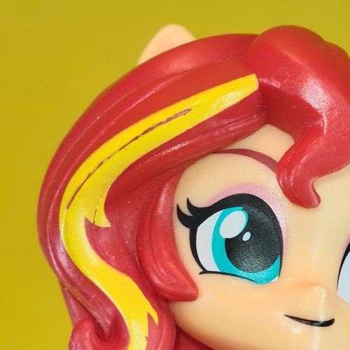 My Little Pony Equestria Girls Minis Wave 4 Sunset Shimmer Doll Figure FLAWED - Picture 7 of 7