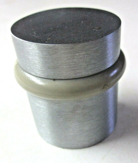 Rockwood 446 Floor Mount 11/2" Door Stop Bumper 1 Satin Chrome Heavy Hi Quality for sale online