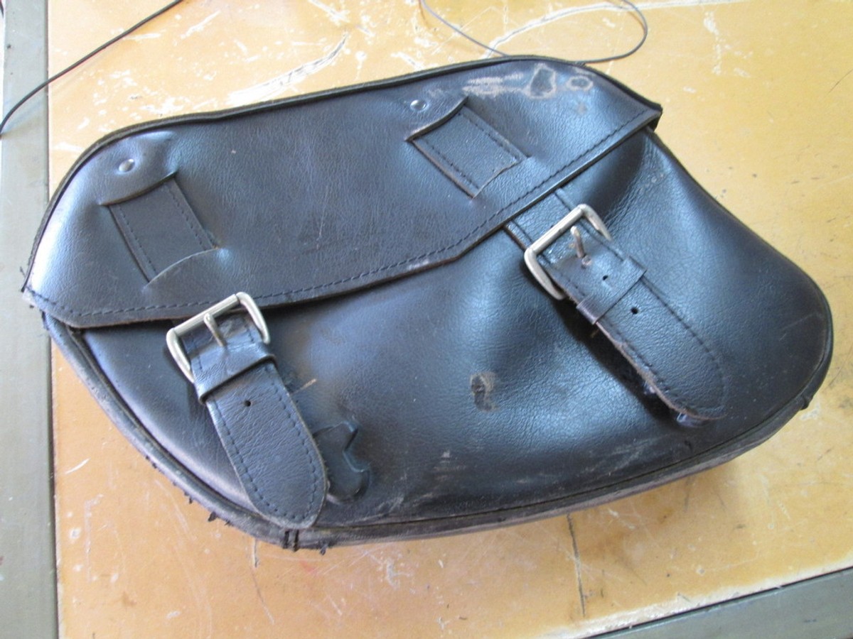 Harley Davidson OEM 02 & Later DYNA Left Distressed Leather