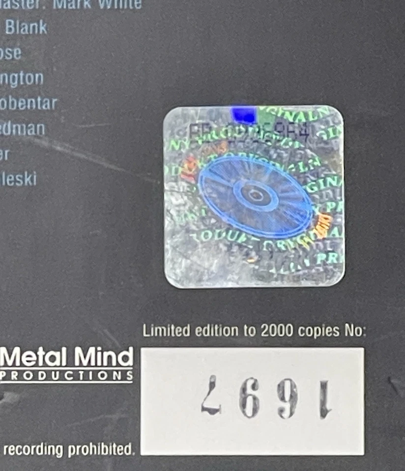 REALM “Suiciety” Limited Numbered CD Digipak [MASS CD 0980] - Image 3 of 4