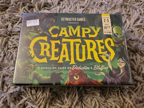 Campy Creatures Card Game by Keymaster Games First Edition (2017) Brand New - Picture 1 of 5