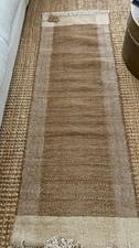 Nkuku Andro Runner Woven Cotton Runner , 200 x 60 cm
