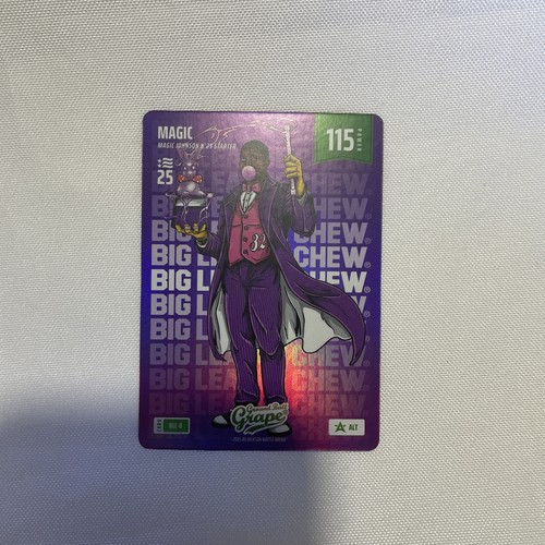 Magic Johnson Bo Jackson Battle Arena Big League Chew Alt Purple NSCC SP